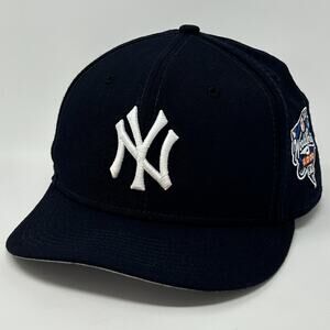 New York NY Yankees 2000 World Series Hat Baseball Cap New Era Blue Fitted 7 3/4